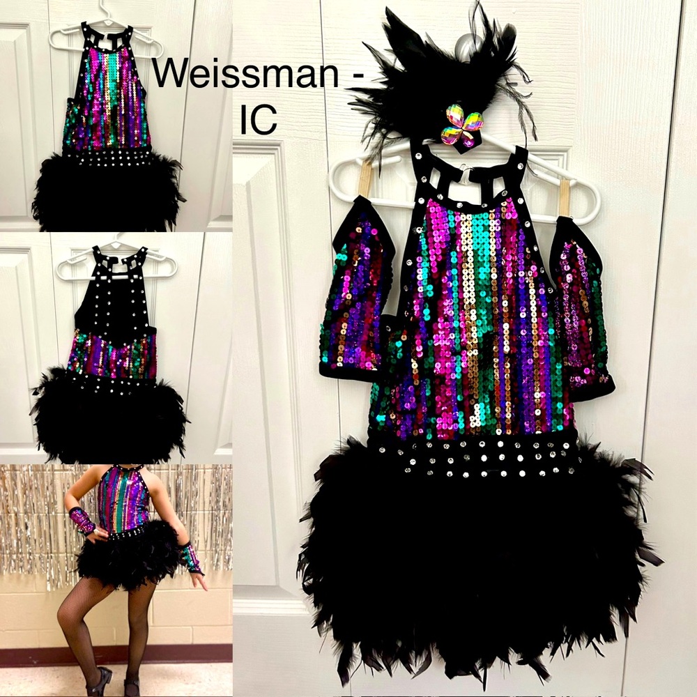 Kids sassy tap costume